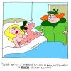 Cartoon: Damn good cook. (small) by daveparker tagged unfaithful husband angry wife
