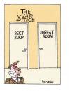 Cartoon: The War Office. (small) by daveparker tagged military