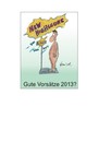 Cartoon: Gute Vorsätze 2013 (small) by Hansel tagged neues,jahr,gute,vorsätze,waage,abnehmen,2013