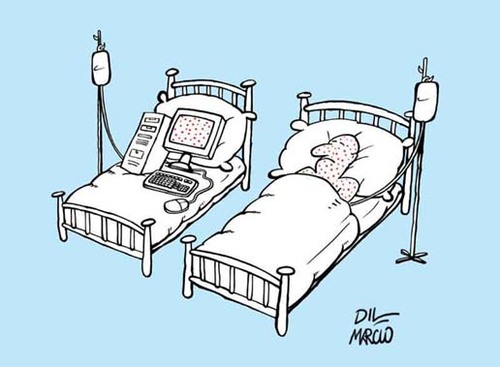 Cartoon: virus (medium) by Dil tagged virus