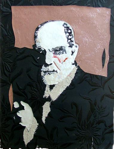 Cartoon: Dr Freud (medium) by juniorlopes tagged freud,sigmund freud,psychologe,medizin,gedanken,kritiker,unterbewußtsein,lehre,psychotherapeut,analytiker,psychoanalyse,doktor,traumforschung,hommage,künstler,portrait,karikatur,illustration,surrealismus
