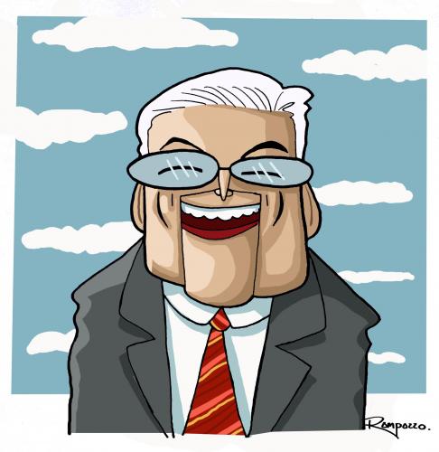 Cartoon: Frank-Walter Steinmeier (medium) by Marcelo Rampazzo tagged frank,walter,steinmeier,frank walter steinmeier,karikatur,karikaturen,politiker,frank,walter,steinmeier