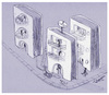 Cartoon: Book Village (small) by Marcelo Rampazzo tagged book,village