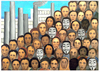 Cartoon: Workers in Brazil (small) by Marcelo Rampazzo tagged brazilian,peoples,revolution