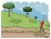 Cartoon: Settlement (small) by Marcelo Rampazzo tagged settlement