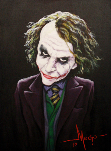 Cartoon: Joker (medium) by Mecho tagged joker