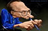 Cartoon: Larry King (small) by Mecho tagged larry king