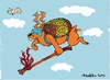Cartoon: easter day (small) by ivo tagged wau