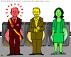 Cartoon: Deutsche Ampel (small) by RachelGold tagged deutschland,regierung,bundeskanzler,scholz,koalition,ampel,baerbock,lindner,spd,fdp,grüne
