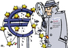 Cartoon: Hiobs Boten (small) by RachelGold tagged eu,euro,rating,eurokrise