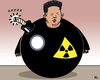 Cartoon: time bomb (small) by RachelGold tagged north,korea,nuclear,test,kim,jong,un