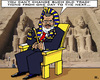 Cartoon: Very Old Traditions (small) by RachelGold tagged egypt,mursi,president,pharao,system