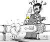 Cartoon: Oil Embargo (small) by MarkusSzy tagged oil,embargo,eu,iran,ahmadinejad