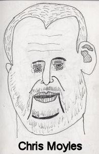 Cartoon: Caricature - Chris Moyles (medium) by chriswannell tagged caricature,cartoon,chris,moyles