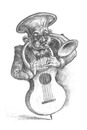 Cartoon: Musiker1 (small) by Thomas Bühler tagged musik,intrumente,takt,musiker
