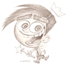 Cartoon: Cosmo (small) by jim worthy tagged the,fairly,oddparents,cartoon,animation,nickelodeon