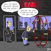 Cartoon: Rhönrad (small) by Thorsten Klomfass tagged kneipe,bar,alkohol,gast,promille,heimweg,rhönrad,taxi