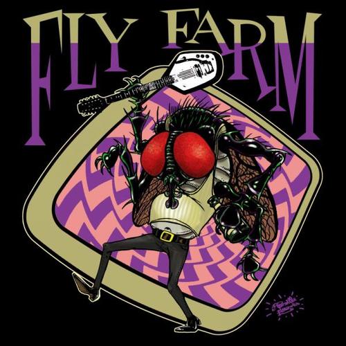 Cartoon: flyfarm booking agency logo (medium) by Christian Nörtemann tagged fly