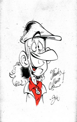 Cartoon: Senior Gonzales (medium) by Dirk ESchulz tagged dirk