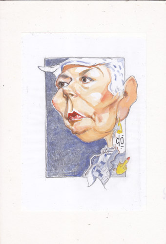 Cartoon: Jadranka Kosor (medium) by zed tagged jadranka,kosor,zagreb,croatia,politician,hdz,prime,minister,famous,people,portrait,caricature