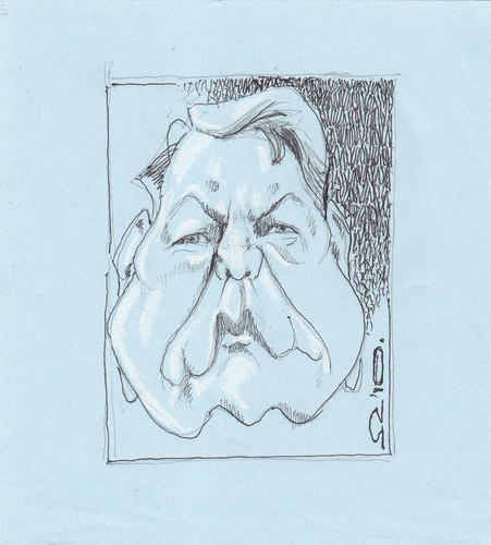 Cartoon: Louis van Gaal (medium) by zed tagged louis,van,gaal,amsterdam,holland,dutch,football,manager,sport,bayern,famous,people,portrait,caricature