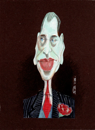 Cartoon: steve buscemi (medium) by zed tagged steve,buscemi,brooklyn,new,york,actor,director,writer,portrait,caricature