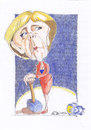 Cartoon: Angela Merkel (small) by zed tagged angela merkel germany politician cdu chancellor famous people portrait caricature