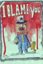 Cartoon: I blame you !!! (small) by zed tagged war,child,childhood