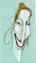 Cartoon: meryl streep (small) by zed tagged meryl,streep,usa,actress,theatre,film,television,oscar,portrait,saricature