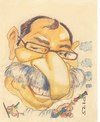 Cartoon: Samir Alramahi (small) by zed tagged samir,alramahi,jordan,artist,caricatourist,friend,portrait,caricature