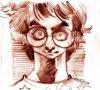 Cartoon: Harry Potter sketch (small) by Caricaturas tagged harry potter sketch