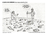 Cartoon: fifi platz! (small) by schmidibus tagged hundeschule,hund,fifi,platz,kommunikationsproblem,explosion,tot,finito,ende