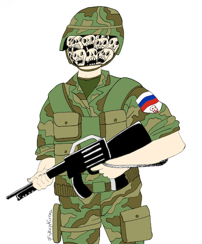 Cartoon: Enough Russian War (medium) by firuzkutal tagged refugee,war,soldier,military,death,dead,attack,invasion,putin,army,refugee,war,soldier,military,death,dead,attack,invasion,putin,army