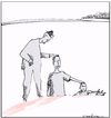 Cartoon: You_R_my_right_arm.. (small) by firuzkutal tagged winner,gratidute,valg,election,referandum