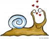 Cartoon: love yourself (small) by Frits Ahlefeldt tagged snail love life humor frits animal snails relationsship wisdom slow