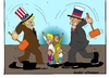 Cartoon: Ukraine-Krise (small) by kader altunova tagged ukraine,krise,usa,rusland