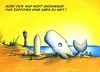 Cartoon: Moby Dick (small) by Jupp tagged moby dick wal whale zäpfchen strand beach jupp