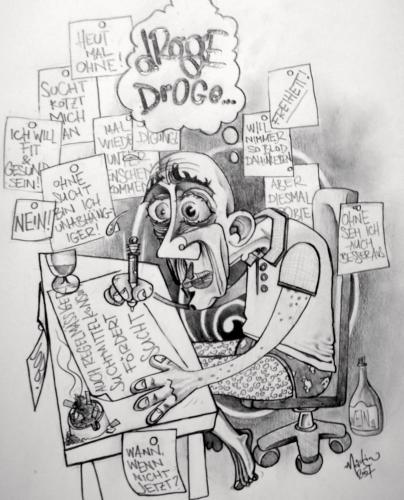 Cartoon: Der Genießer (medium) by Sicko tagged sicko