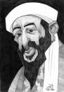 Cartoon: Ossama Bin Laden (small) by tamer_youssef tagged ossama,bin,laden,politics,religion,catoon,caricature,portrait,pencil,art,sketch,by,tamer,youssef,egypt