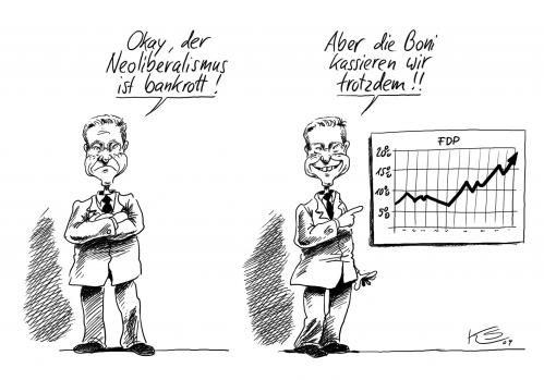 Cartoon: FDP (medium) by Stuttmann tagged fdp,boni,westerwelle,guido,managergehälter,fdp,cartoon,cartoons,boni,guido westerwelle,managergehälter,manager,geld,lohn,managergehalt,wirtschaft,wirtschaftskrise,finanzen,bonus,job,arbeit,karriere,politiker,partei,parteien,guido,westerwelle,neoliberalismus,liberalismus,bankrott,schulden,pleite,kurs