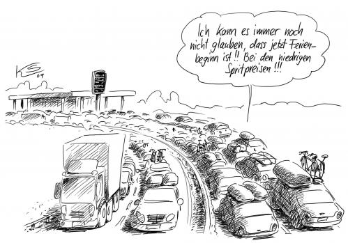 Cartoon: Ferienbeginn (medium) by Stuttmann tagged ferien,urlaub,auto,verreisen,autobahn,stau,verkehr,benzinpreise,energie,erdöl,ölpreis,ferien,urlaub,auto,autos,stau,verkehr,autobahn,benzinpreise,energie,erdöl,ölpreis,preise,benzin,sprit,tanken,kosten,öl