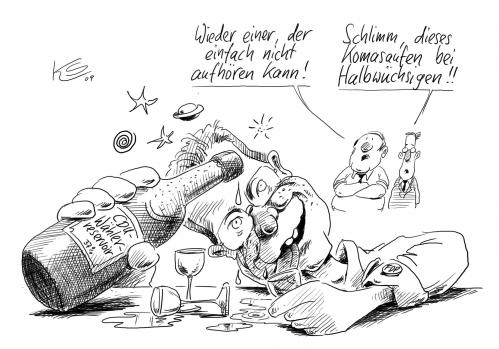 Cartoon: Koma (medium) by Stuttmann tagged fdp,guido,westerwelle,opposition,koalition,koma,fdp,guido westerwelle,opposition,koalition,koma,alkohol,trinken,saufen,wahl,wahlen,wähler,guido,westerwelle