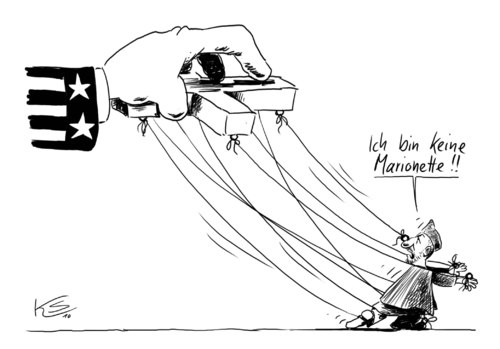 Cartoon: Marionette (medium) by Stuttmann tagged usa,afghanistan,karzai,obama,usa,afghanistan,karzai,barack obama,marionette,barack,obama