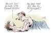 Cartoon: Bitte nicht! (small) by Stuttmann tagged betreuungsgeld,elterngeld,kauder,cdu