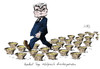 Cartoon: Fett (small) by Stuttmann tagged gauck,bundespräsident