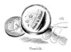 Cartoon: Finanzhilfe (small) by Stuttmann tagged euro,china