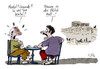 Cartoon: Griechenland (small) by Stuttmann tagged griechenland,merkel,lagarde
