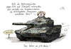 Cartoon: Panzer (small) by Stuttmann tagged verf