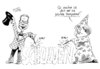 Cartoon: Transparenz (small) by Stuttmann tagged merkel,westerwelle,schwarzgelb,schulden,staatsverschuldung,cdu,fdp