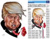 Cartoon: Donald Trump (small) by Toni DAgostinho tagged donald trump toni dagostinho brazil brasil folha press